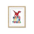Picture of Hang Your Towel _GroupedProduct_Rectangle_Portrait_Mini_ _GroupedProduct_Rectangle_Portrait_Framed_Matted_