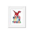 Picture of Hang Your Towel _GroupedProduct_Rectangle_Portrait_Mini_ _GroupedProduct_Rectangle_Portrait_Framed_Matted_