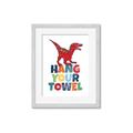 Picture of Hang Your Towel _GroupedProduct_Rectangle_Portrait_Mini_ _GroupedProduct_Rectangle_Portrait_Framed_Matted_