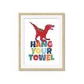 Picture of Hang Your Towel _GroupedProduct_Rectangle_Portrait_Mini_ _GroupedProduct_Rectangle_Portrait_Framed_Matted_