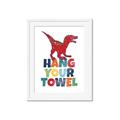Picture of Hang Your Towel _GroupedProduct_Rectangle_Portrait_Mini_ _GroupedProduct_Rectangle_Portrait_Framed_Matted_