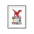 Picture of Hang Your Towel _GroupedProduct_Rectangle_Portrait_Mini_ _GroupedProduct_Rectangle_Portrait_Framed_Matted_