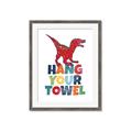 Picture of Hang Your Towel _GroupedProduct_Rectangle_Portrait_Mini_ _GroupedProduct_Rectangle_Portrait_Framed_Matted_