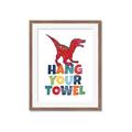 Picture of Hang Your Towel _GroupedProduct_Rectangle_Portrait_Mini_ _GroupedProduct_Rectangle_Portrait_Framed_Matted_
