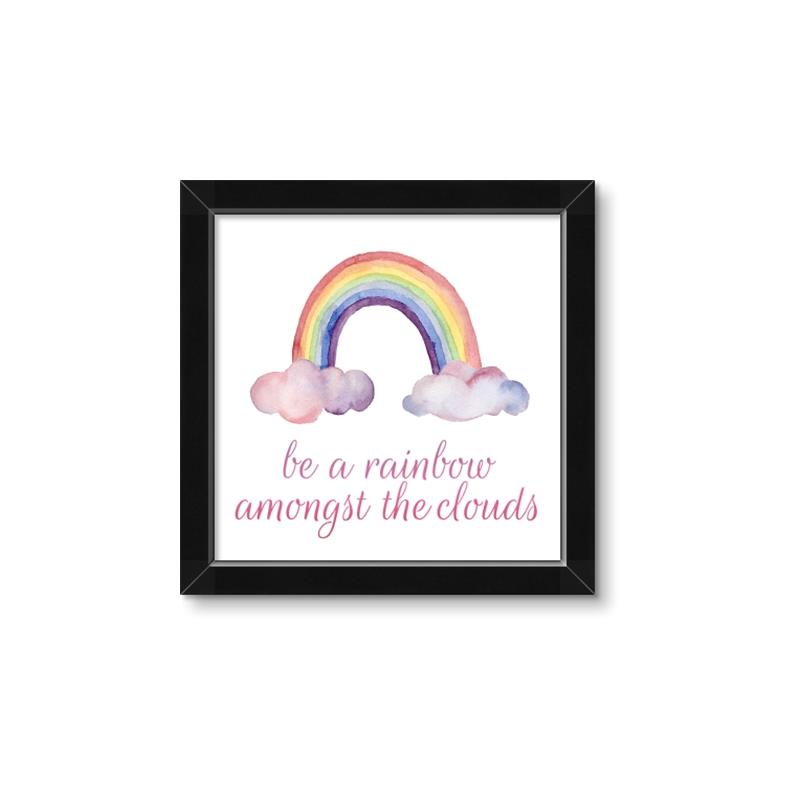 Picture of Rainbow Amongst the Clouds _GroupedProduct_Square_Mini_ _GroupedProduct_Square_Framed_Matted_