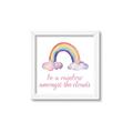 Picture of Rainbow Amongst the Clouds _GroupedProduct_Square_Mini_ _GroupedProduct_Square_Framed_Matted_