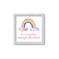 Picture of Rainbow Amongst the Clouds _GroupedProduct_Square_Mini_ _GroupedProduct_Square_Framed_Matted_