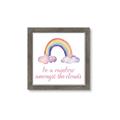 Picture of Rainbow Amongst the Clouds _GroupedProduct_Square_Mini_ _GroupedProduct_Square_Framed_Matted_