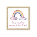 Picture of Rainbow Amongst the Clouds _GroupedProduct_Square_Mini_ _GroupedProduct_Square_Framed_Matted_