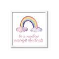 Picture of Rainbow Amongst the Clouds _GroupedProduct_Square_Mini_ _GroupedProduct_Square_Framed_Matted_