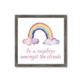 Picture of Rainbow Amongst the Clouds _GroupedProduct_Square_Mini_ _GroupedProduct_Square_Framed_Matted_