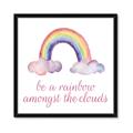 Picture of Rainbow Amongst the Clouds _GroupedProduct_Square_Mini_ _GroupedProduct_Square_Framed_Matted_