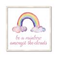 Picture of Rainbow Amongst the Clouds _GroupedProduct_Square_Mini_ _GroupedProduct_Square_Framed_Matted_