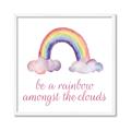 Picture of Rainbow Amongst the Clouds _GroupedProduct_Square_Mini_ _GroupedProduct_Square_Framed_Matted_