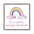 Picture of Rainbow Amongst the Clouds _GroupedProduct_Square_Mini_ _GroupedProduct_Square_Framed_Matted_
