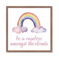 Picture of Rainbow Amongst the Clouds _GroupedProduct_Square_Mini_ _GroupedProduct_Square_Framed_Matted_