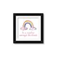 Picture of Rainbow Amongst the Clouds _GroupedProduct_Square_Mini_ _GroupedProduct_Square_Framed_Matted_
