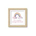 Picture of Rainbow Amongst the Clouds _GroupedProduct_Square_Mini_ _GroupedProduct_Square_Framed_Matted_