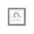 Picture of Rainbow Amongst the Clouds _GroupedProduct_Square_Mini_ _GroupedProduct_Square_Framed_Matted_
