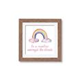 Picture of Rainbow Amongst the Clouds _GroupedProduct_Square_Mini_ _GroupedProduct_Square_Framed_Matted_