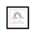 Picture of Rainbow Amongst the Clouds _GroupedProduct_Square_Mini_ _GroupedProduct_Square_Framed_Matted_