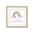 Picture of Rainbow Amongst the Clouds _GroupedProduct_Square_Mini_ _GroupedProduct_Square_Framed_Matted_