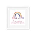 Picture of Rainbow Amongst the Clouds _GroupedProduct_Square_Mini_ _GroupedProduct_Square_Framed_Matted_