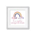 Picture of Rainbow Amongst the Clouds _GroupedProduct_Square_Mini_ _GroupedProduct_Square_Framed_Matted_