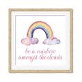 Picture of Rainbow Amongst the Clouds _GroupedProduct_Square_Mini_ _GroupedProduct_Square_Framed_Matted_