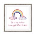 Picture of Rainbow Amongst the Clouds _GroupedProduct_Square_Mini_ _GroupedProduct_Square_Framed_Matted_