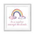 Picture of Rainbow Amongst the Clouds _GroupedProduct_Square_Mini_ _GroupedProduct_Square_Framed_Matted_