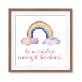 Picture of Rainbow Amongst the Clouds _GroupedProduct_Square_Mini_ _GroupedProduct_Square_Framed_Matted_