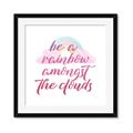 Picture of Be a Rainbow _GroupedProduct_Square_Mini_ _GroupedProduct_Square_Framed_Matted_