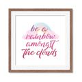Picture of Be a Rainbow _GroupedProduct_Square_Mini_ _GroupedProduct_Square_Framed_Matted_