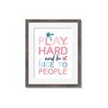 Picture of Play Hard Kids _GroupedProduct_Rectangle_Portrait_Mini_ _GroupedProduct_Rectangle_Portrait_Framed_Matted_