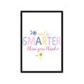 Picture of And Smarter Than _GroupedProduct_Rectangle_Portrait_Mini_ _GroupedProduct_Rectangle_Portrait_Framed_Matted_