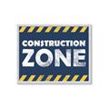 Picture of Construction Zone Work  _GroupedProduct_Rectangle_Landscape_Mini_ _GroupedProduct_Rectangle_Landscape_Framed_Matted_
