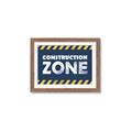 Picture of Construction Zone Work  _GroupedProduct_Rectangle_Landscape_Mini_ _GroupedProduct_Rectangle_Landscape_Framed_Matted_