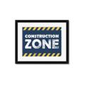 Picture of Construction Zone Work  _GroupedProduct_Rectangle_Landscape_Mini_ _GroupedProduct_Rectangle_Landscape_Framed_Matted_
