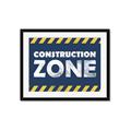 Picture of Construction Zone Work  _GroupedProduct_Rectangle_Landscape_Mini_ _GroupedProduct_Rectangle_Landscape_Framed_Matted_