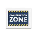 Picture of Construction Zone Work  _GroupedProduct_Rectangle_Landscape_Mini_ _GroupedProduct_Rectangle_Landscape_Framed_Matted_