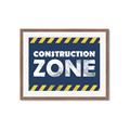 Picture of Construction Zone Work  _GroupedProduct_Rectangle_Landscape_Mini_ _GroupedProduct_Rectangle_Landscape_Framed_Matted_