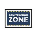 Picture of Construction Zone Work  _GroupedProduct_Rectangle_Landscape_Mini_ _GroupedProduct_Rectangle_Landscape_Framed_Matted_