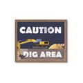 Picture of Dig Area _GroupedProduct_Rectangle_Landscape_Mini_ _GroupedProduct_Rectangle_Landscape_Framed_Matted_