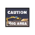 Picture of Dig Area _GroupedProduct_Rectangle_Landscape_Mini_ _GroupedProduct_Rectangle_Landscape_Framed_Matted_