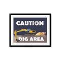 Picture of Dig Area _GroupedProduct_Rectangle_Landscape_Mini_ _GroupedProduct_Rectangle_Landscape_Framed_Matted_