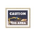 Picture of Dig Area _GroupedProduct_Rectangle_Landscape_Mini_ _GroupedProduct_Rectangle_Landscape_Framed_Matted_