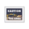 Picture of Dig Area _GroupedProduct_Rectangle_Landscape_Mini_ _GroupedProduct_Rectangle_Landscape_Framed_Matted_