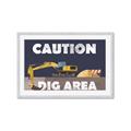 Picture of Dig Area _GroupedProduct_Rectangle_Landscape_Mini_ _GroupedProduct_Rectangle_Landscape_Framed_Matted_