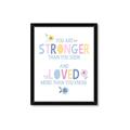 Picture of You Are Stronger _GroupedProduct_Rectangle_Portrait_Mini_ _GroupedProduct_Rectangle_Portrait_Framed_Matted_